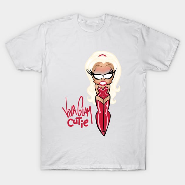 Viva Glam Cutie T-Shirt by BeefcakeBoss